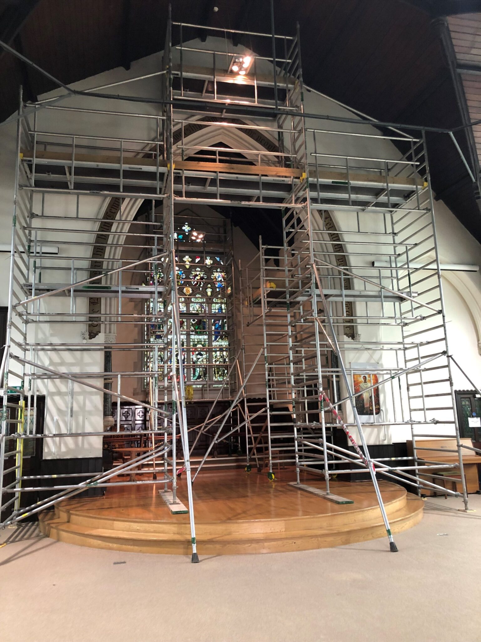 Indoor Scaffolding Hire | Hi-Point Access